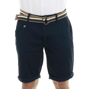 BERMUDA CON CINTURA BLU